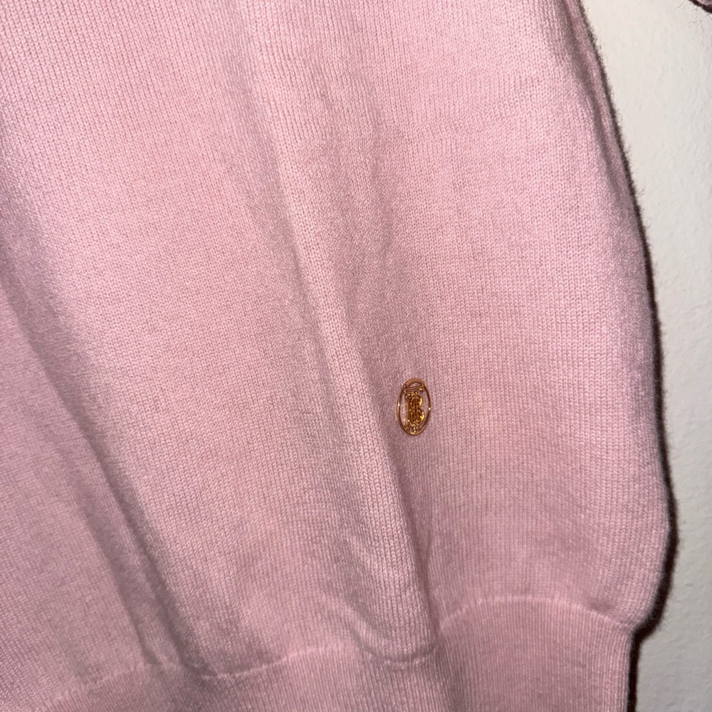 Burberry Pink Women's Sweater Inside Shirt - Picture 4 of 9
